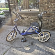 Rifton R140 Adaptive Tricycle Large Special Needs Trike Skyway Mag Wheels Blue picture