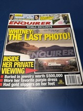 NATIONAL ENQUIRER Magazine-MARCH 5,2012-WHITNEY: THE LAST PHOTO picture