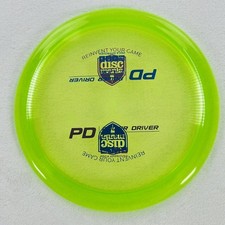 Discmania PD Power Driver Disc Golf Disc Yellow Green Double Stamp 171g picture