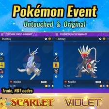 ✨ Shiny Miraidon Koraidon 🟣Event Paldea American GameStop ❤️ Scarlet Violet 💜 picture