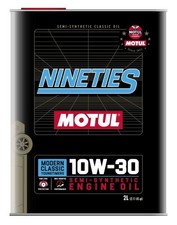 Motul 10W30 Conventional Classic Nineties Oil 2L Mineral Case of 10 110620 picture