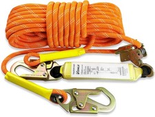 Fall Protection Safety Rope 50FT Heavy Duty Vertical Roofing Ropes picture