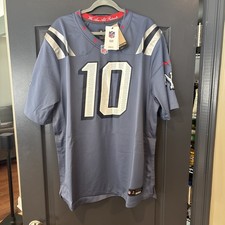 2025 Drake Maye authentic Rivalry Game Jersey Storm Blue NFL XL picture