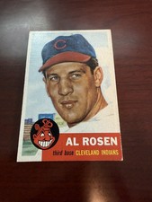 1953 Topps #135 Al Rosen. VG picture