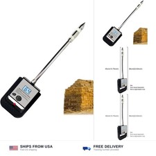 Soonkoda Hay moisture meter digital tester stainless steel probe 15.7 inch farm picture