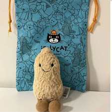 Jelly&cat AMUSEABLES PEANUT Soft Plush Toy Collectible gift kid birthday Tag&Bag picture