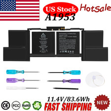 A1953 Battery for Apple MacBook Pro 15 Inch A1990 Mid 2018 2019 EMC 3215 3359 picture