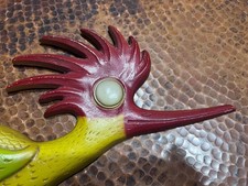 RARE Vtg 1969 Sexton USA Road Runner Wall Decor Plaques Pair MCM Southwestern picture