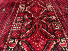 4x6 HANDMADE VINTAGE RUG oriental geometric handwoven antique heriz 3x6 3x7 4x7 picture