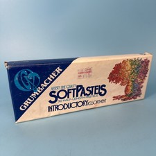 Vintage Grumbacher 30 Soft Landscape Pastels Complete Introductory Assortment picture