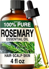100% Pure Rosemary Essential Oil for Hair, Undiluted - 4 Fl Oz picture