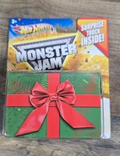 HOT WHEELS 1:64 MONSTER JAM 2011 SURPRISE TRUCK INSIDE Gift Box NIB picture