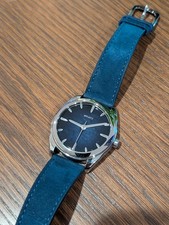 Awake Son Mài - Silver Leaf - Moonlight Blue - 39mm picture