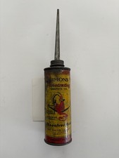 VERY Rare Collectible SIMONIZ Company Penetrating Graphite Oil  Original Tin picture