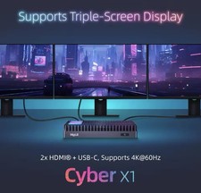 New Fanless Mini PC N150 8GB DDR4 128GB Industrial Micro Computer Cyber X1 4K picture