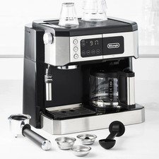 De'Longhi All-in-One Espresso & Coffee Maker, 10-Cup Pot, Milk Frother picture