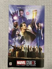 SDCC 2018 Marvel Studios 10 Years More Than A Legacy Promo Poster Comic Con Exc picture