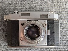 Vintage Agfa Karat 36 Camera w/ Schneider-Kreuznach Xenon 50mm f/2.0 Lens - Case picture