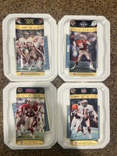 Joe Montana Ticket to Glory Complete 4 Plate Set Bradford Exchange w/ FREE GIFT picture
