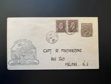 1934 Canada FFC Beresford Lake to Winnipeg Pilot Hollick-Kenyon Air  9-23 picture
