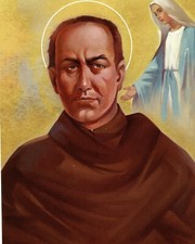 Catholic print picture-  ST. MAXIMILLIAN   V  -   8
