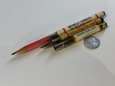 3 Vintage Bullet Pencils Livestock Commission South St Paul MN West Fargo ND Lot picture