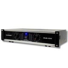 Professional Power Amplifier 2 Channel Rackmount DJ Stereo 4500W Amp by MUSYSIC picture