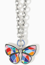Brighton Colormix Butterfly Ring Necklace Style: JM7378 MSRP: $98 NWT picture