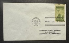 1945 First Day Cover Iwo Jima (Marines) Scott #929 picture