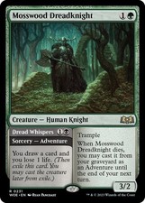 1x Mosswood Dreadknight - Wilds of Eldraine Near Mint - MTG picture