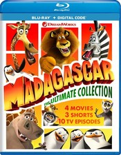 Madagascar The Ultimate Collection Blu-ray Bob Saget NEW picture