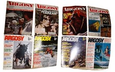  ARGOSY Magazine 8 Issues 1970's picture
