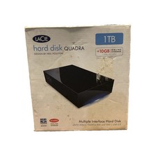 LaCie d2 Quadra 1TB External Hard Drive - FACTORY SEALED / New Old Stock - AS-IS picture