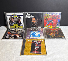 Vintage 90s Rap CD Lot 7 Snoop Dogg Doggystyle Gz Up Hoes Down Bone Thugs Tupac picture