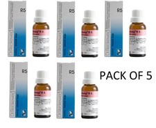 5xDr Reckeweg R5 Gastreu Drops 22ml Acidity Bloating Gas Indigestion Relief picture
