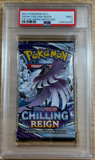 2021 Pokemon Chilling Reign Galarian Articuno Booster Pack PSA 9 MINT Sealed picture