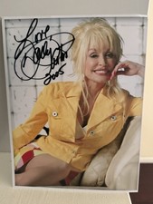Dolly Parton Signed Original Music Photograph Autographed 2005 picture
