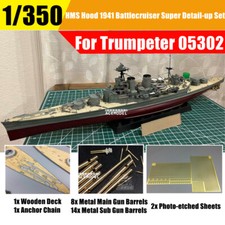 1/350 Scale HMS Hood 1941 Battlecruiser Super Detail-up Set For Trumpeter 05302 picture