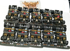 TYCO TCR 10 set GREY wheels chassis complete brand new /extra shoes MUST HAVE picture