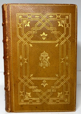 1880 BIRDWOOD INDUSTRIAL ARTS INDIA 1ST SIGNED RIVIERE MOROCCO GILT BINDING picture