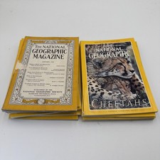 10 Vintage National Geographic Magazines 90’s 2000’s 1930’s picture