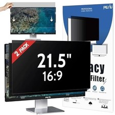 Peslv [2-Pack] 21.5 Inch Privacy Screen for Computer Monitor 16:9 Aspect Ratio, picture