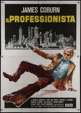 IL PROFESSIONISTA (Harry In Your Pocket) Original Italian 4-Foglio 1973 Coburn picture