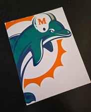 MIAMI DOLPHINS Stadium Promotional School Folder 1997-2012 Logo Football NFL picture