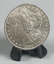 1880-O $1 Morgan Silver Dollar EF-AU picture