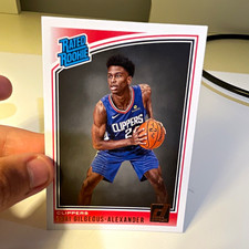 Panini Donruss 2018-19 Rated Rookies Shai Gilgeous-Alexander #162 RC picture