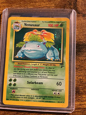 Wizards of the Coast Venusaur Base Set Holo Rare 015/102 1999 EN 100 HP picture