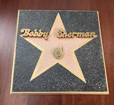 Bobby Sherman Estate: VTG Hollywood Walk Of Fame Star Replica Wall Placard picture