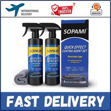 Sopami Ceramic Paint Sealant, Car Coating Spray 16.91 Fl Oz (Pack of 2) picture