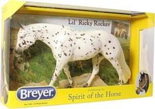 Breyer NEW * Little Ricky Rocker * Leopard Appaloosa Traditional Model Horse picture